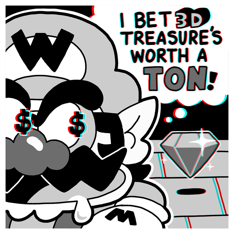 Illustration for article titled 3D Video Game Art That Looks Good Even Without Glasses